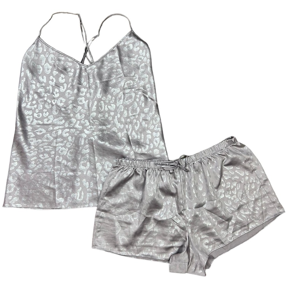 Victoria Secret Cheetah Print Pajama Set